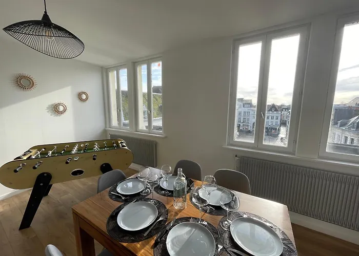 Appartement Hyper Centre-babyfoot-fléchette Arras